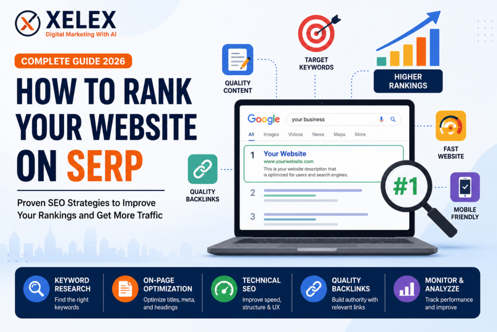 How to Rank Your Website on SERP with SEO Strategies